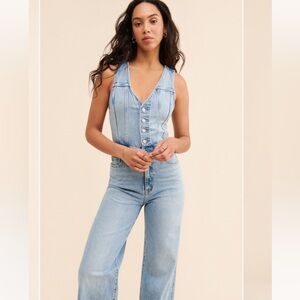 Pistola Aria Futted Vest Jumpsuit